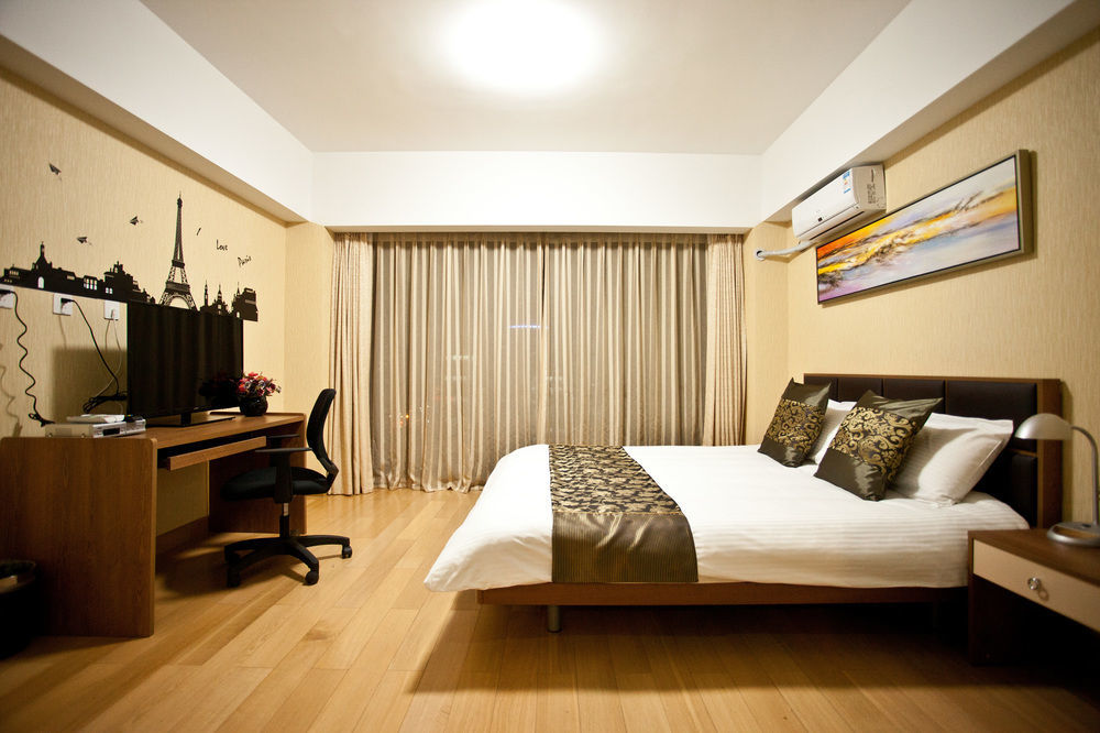 Qingdao Lejiaxuan Boutique Apartment International Convention Center Branch מראה חיצוני תמונה