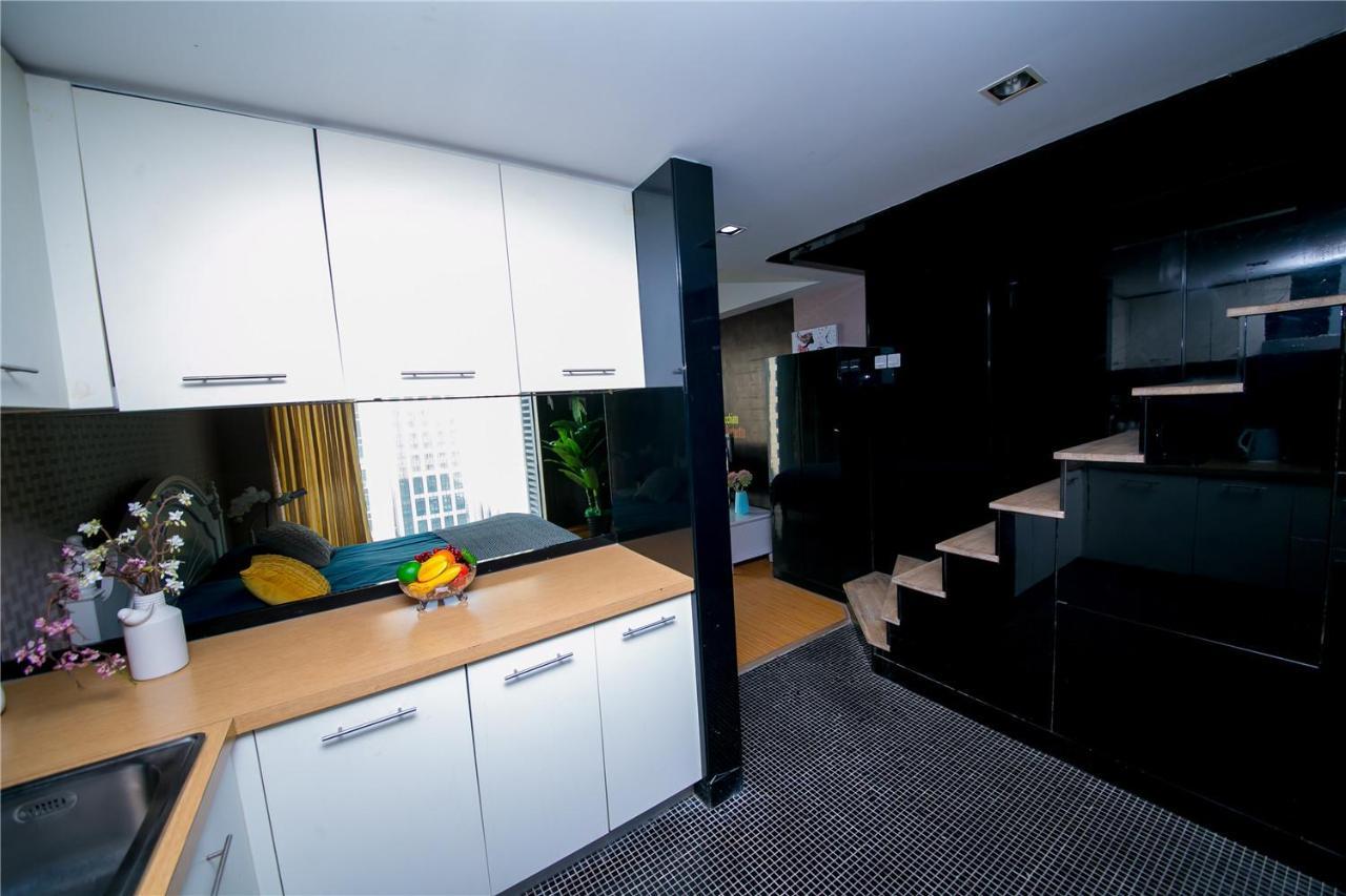 Qingdao Lejiaxuan Boutique Apartment International Convention Center Branch מראה חיצוני תמונה