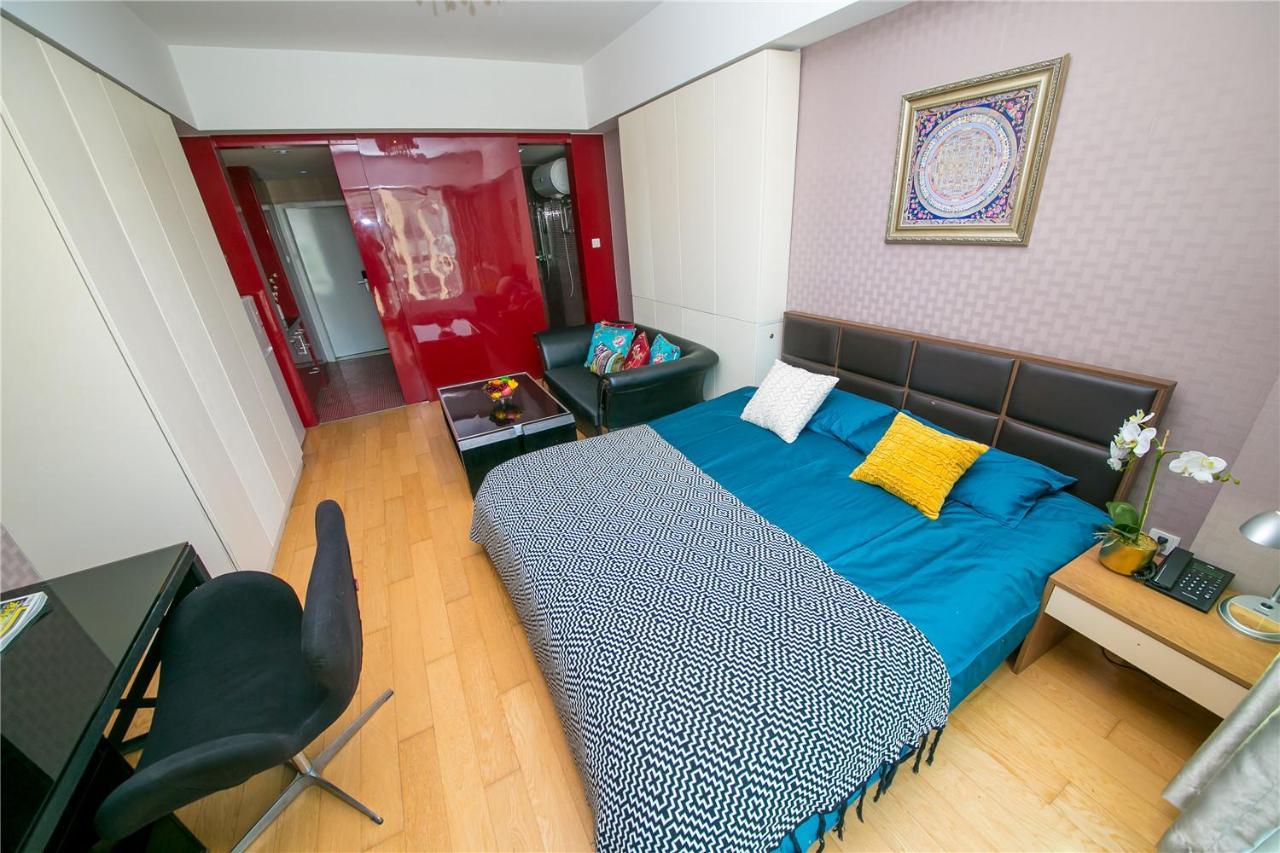 Qingdao Lejiaxuan Boutique Apartment International Convention Center Branch מראה חיצוני תמונה