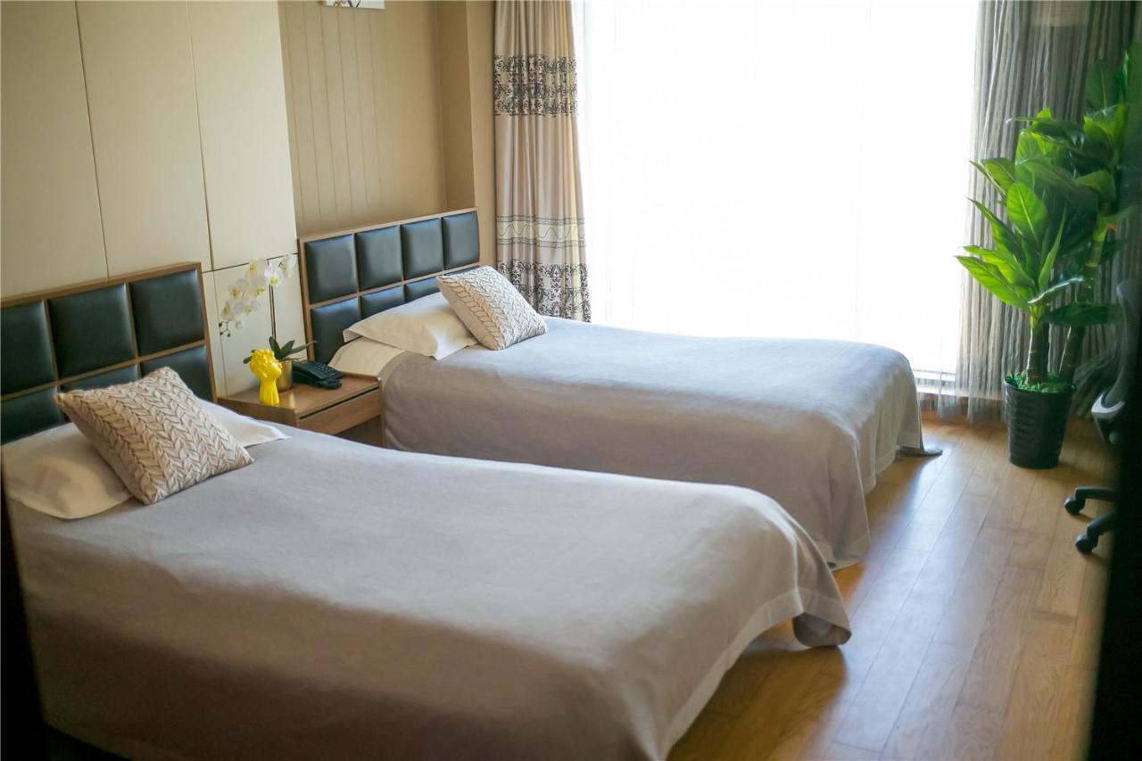 Qingdao Lejiaxuan Boutique Apartment International Convention Center Branch מראה חיצוני תמונה
