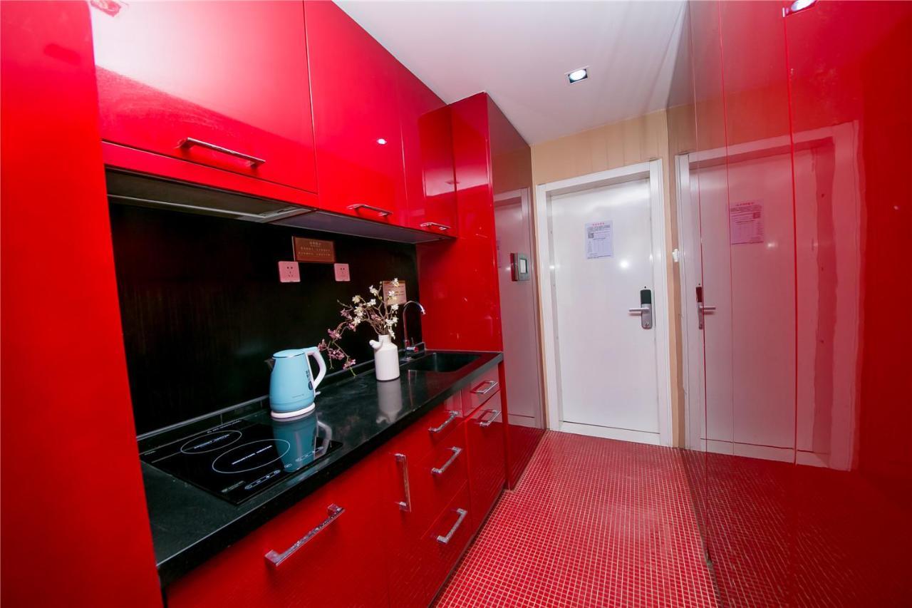 Qingdao Lejiaxuan Boutique Apartment International Convention Center Branch מראה חיצוני תמונה