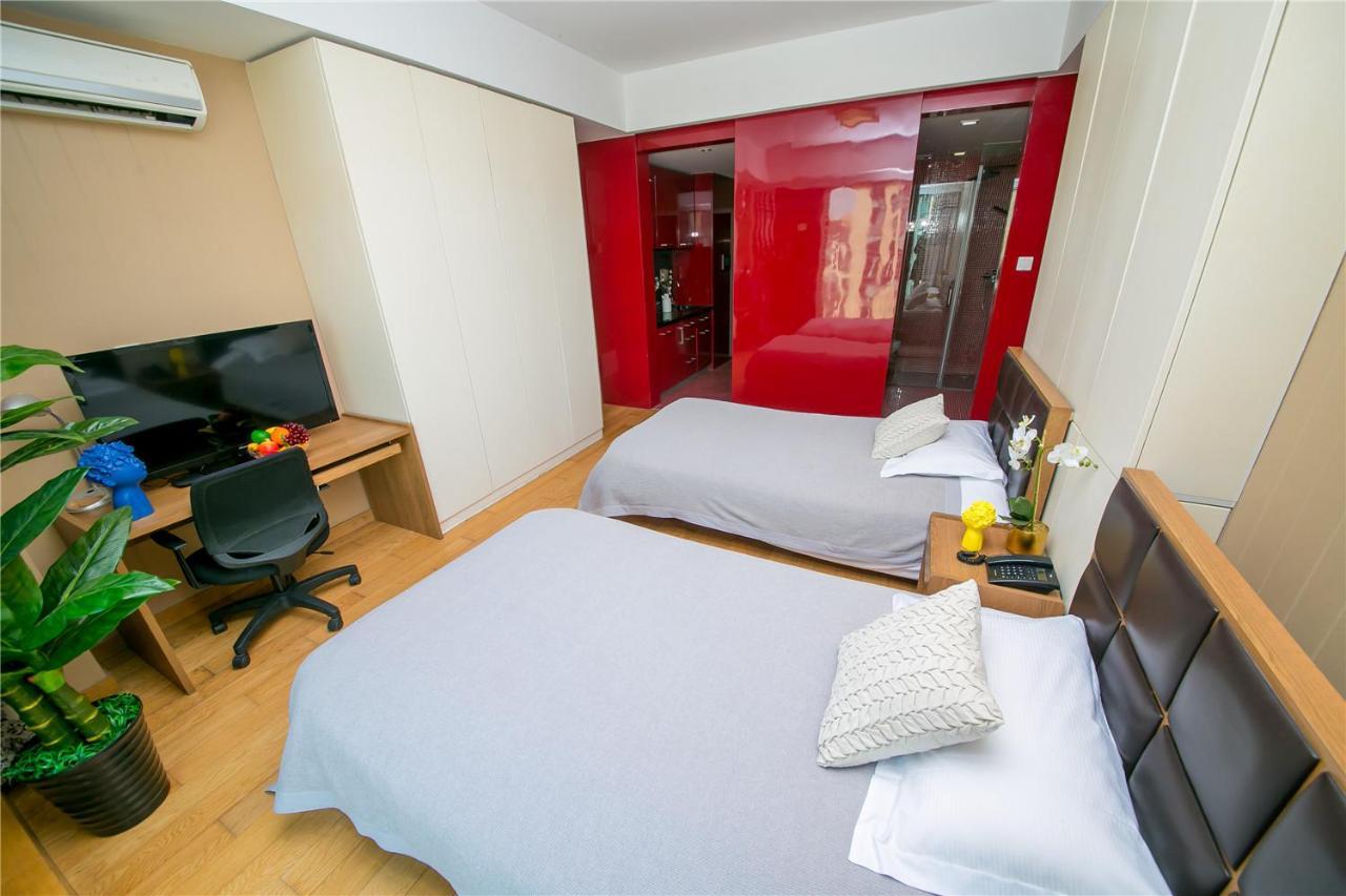 Qingdao Lejiaxuan Boutique Apartment International Convention Center Branch מראה חיצוני תמונה