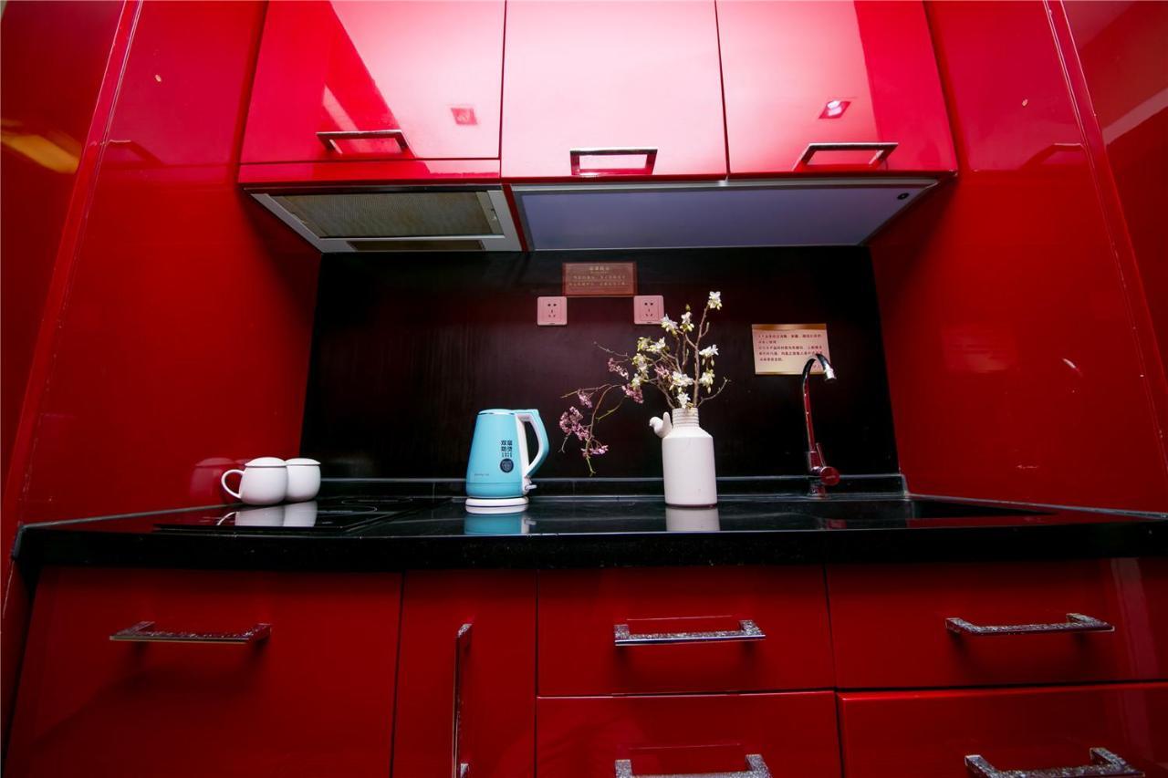 Qingdao Lejiaxuan Boutique Apartment International Convention Center Branch מראה חיצוני תמונה