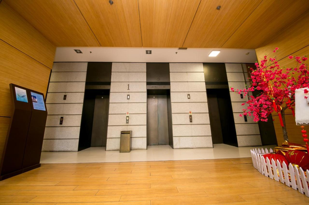 Qingdao Lejiaxuan Boutique Apartment International Convention Center Branch מראה חיצוני תמונה