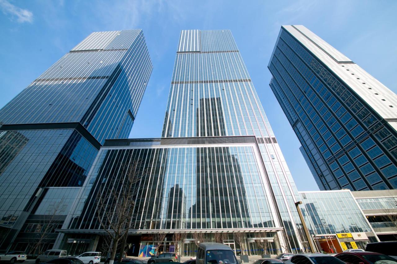 Qingdao Lejiaxuan Boutique Apartment International Convention Center Branch מראה חיצוני תמונה