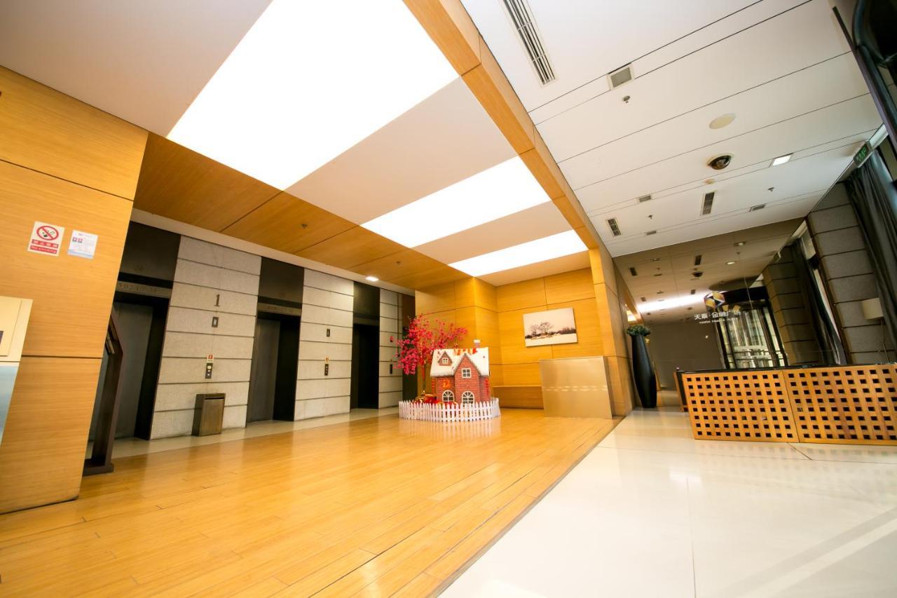 Qingdao Lejiaxuan Boutique Apartment International Convention Center Branch מראה חיצוני תמונה